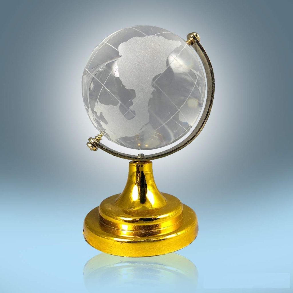 crystal globe for vaastu tips