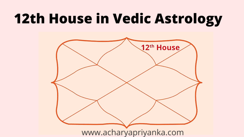 12th house in vedic astrology
