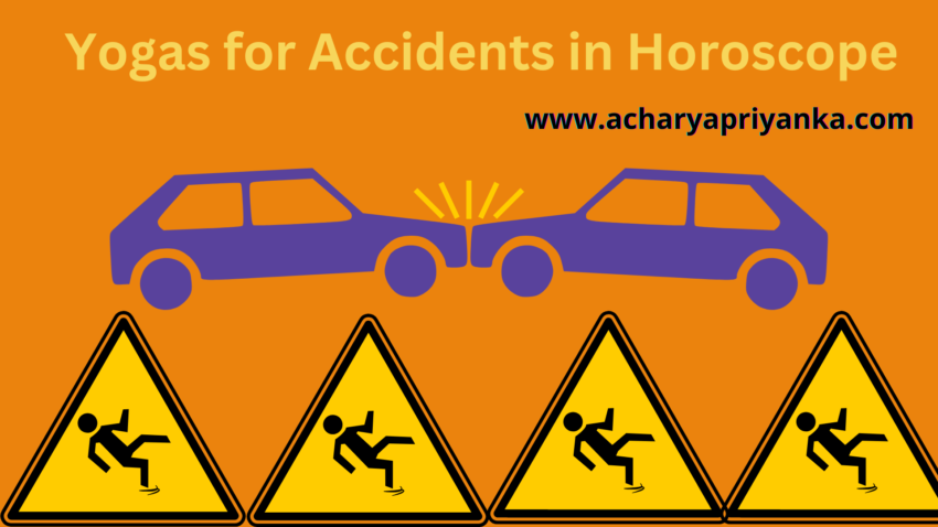 Yogas for Accidents in Horoscope