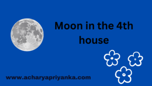 Moon in the 4th house