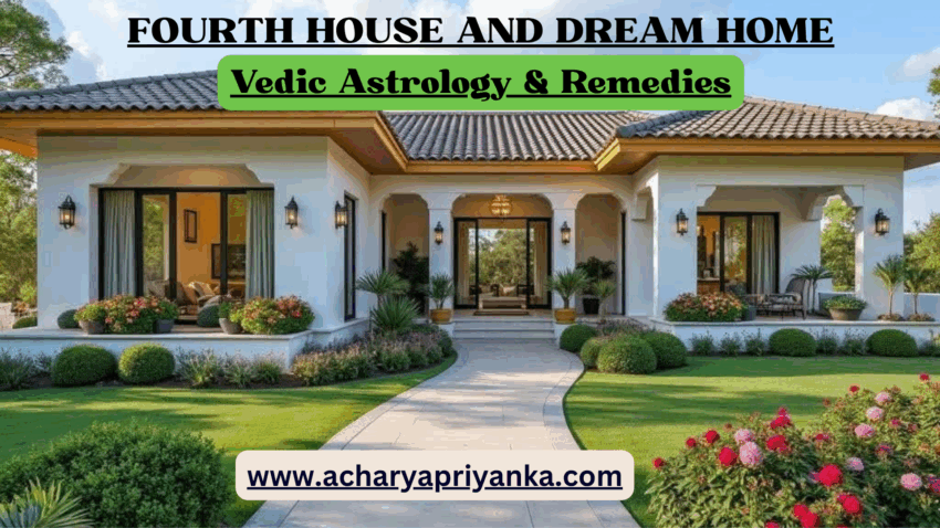 Fourth House and Dream Home | Vedic Astrology & Remedies