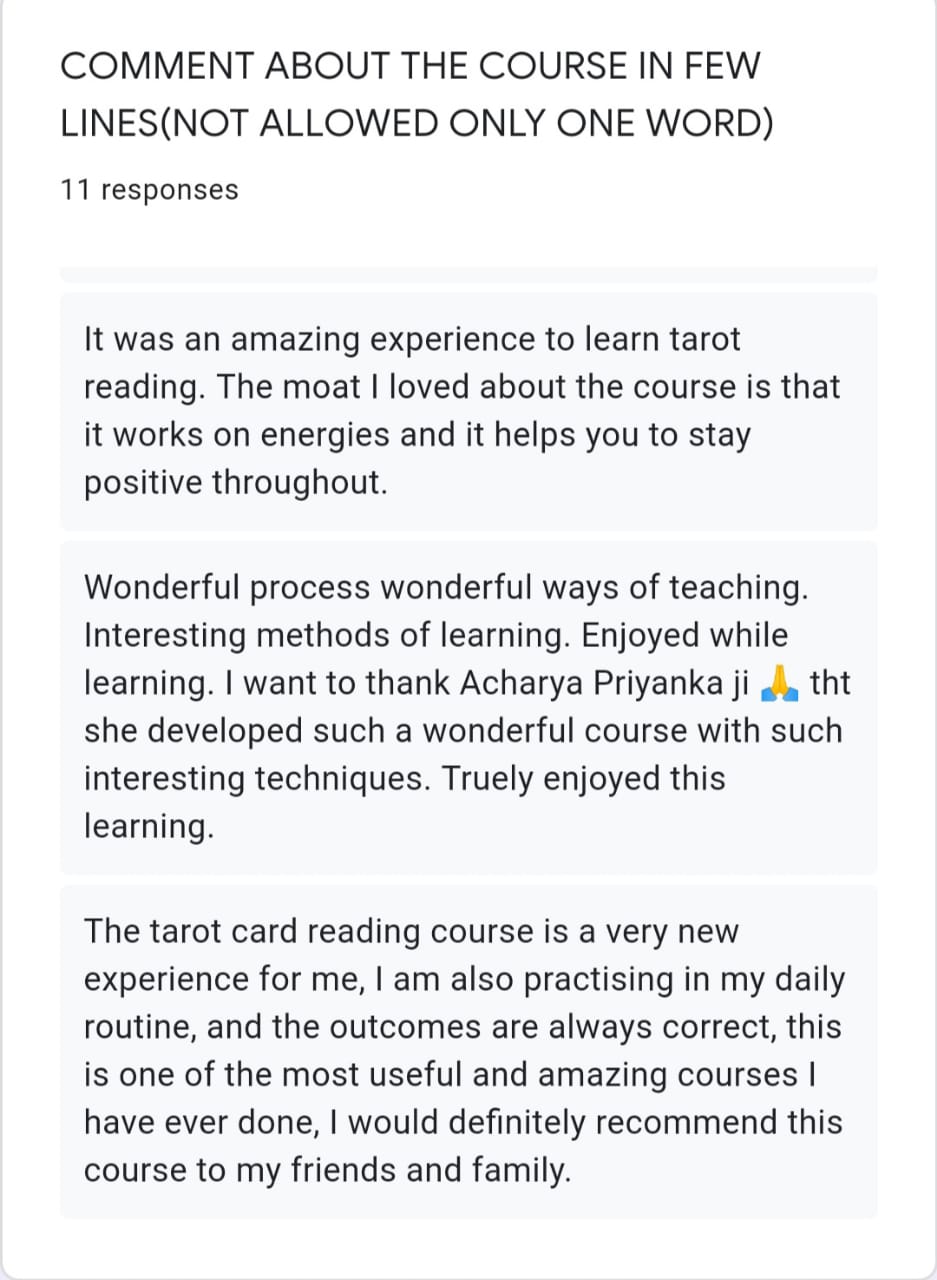 Client & Students review of Acharya Priyanka – Astrology & Healing Services