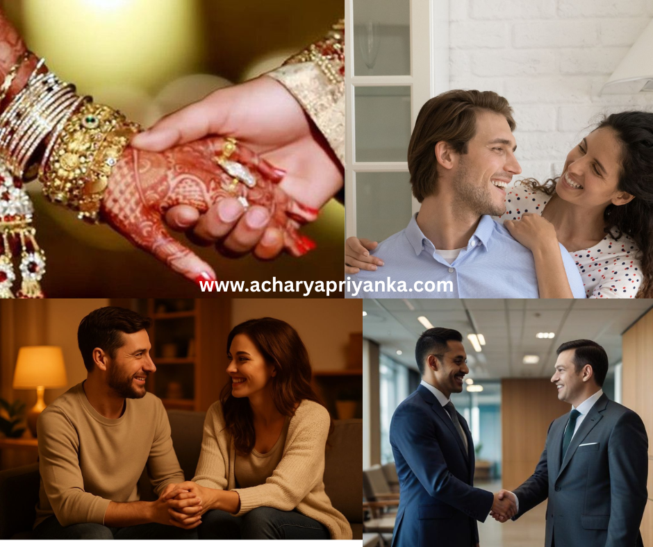 1st Lord in 7th House in Vedic Astrology