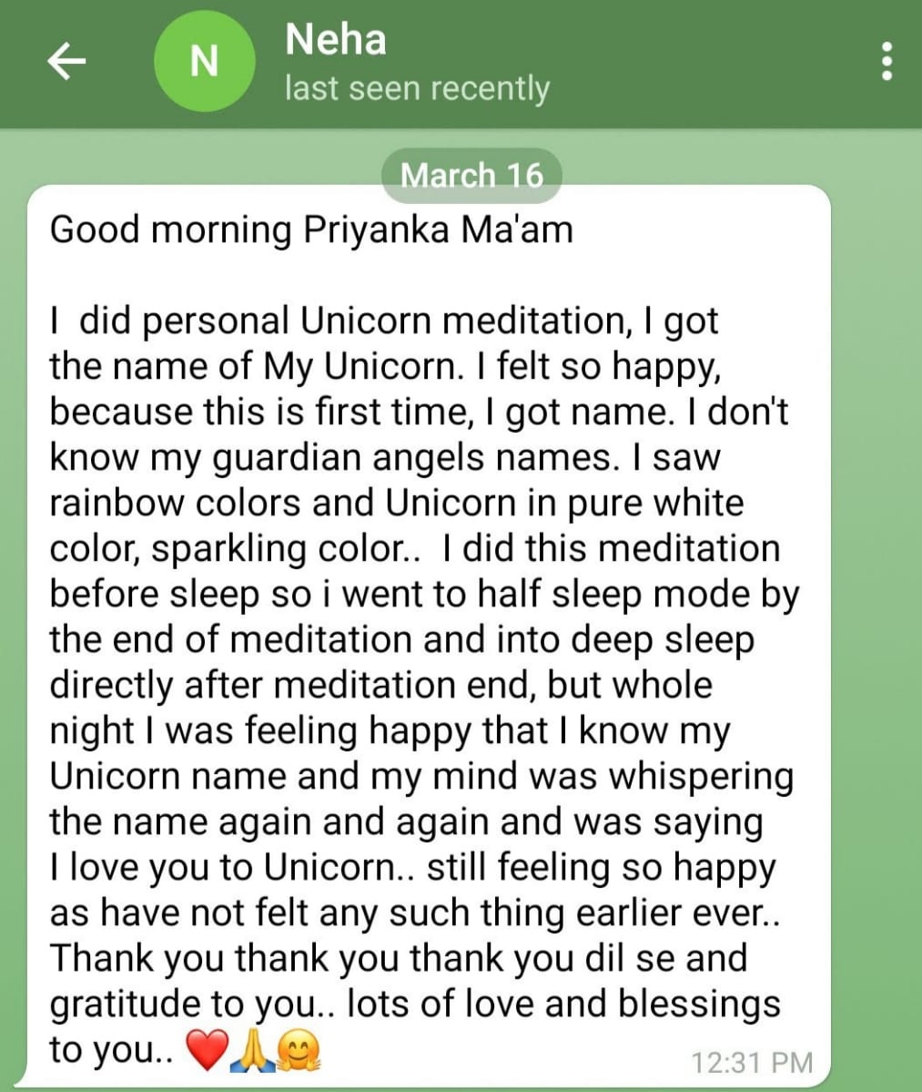 Client & Students review of Acharya Priyanka – Astrology & Healing Services