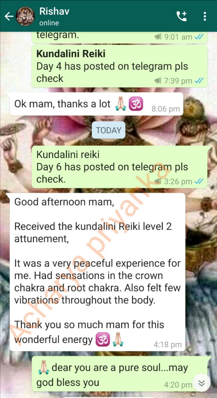 Client & Students review of Acharya Priyanka – Astrology & Healing Services