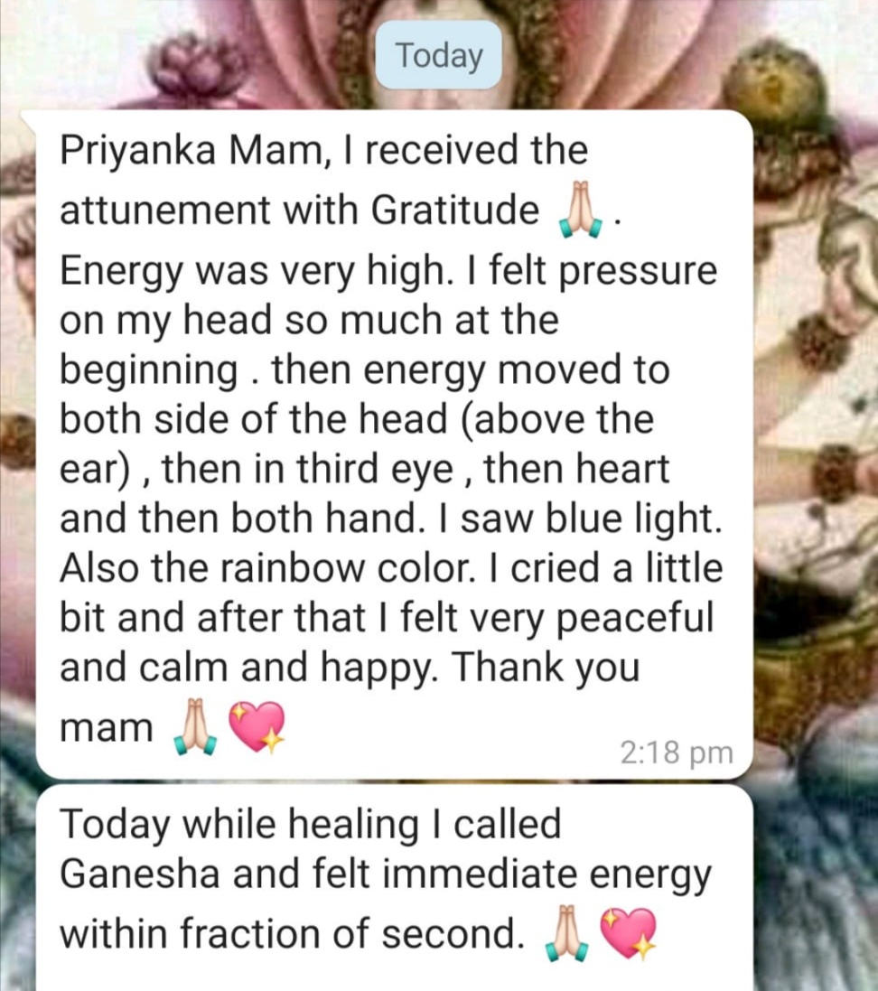 Client & Students review of Acharya Priyanka – Astrology & Healing Services
