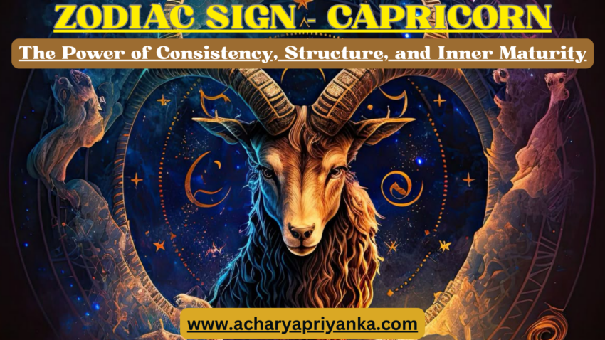 Zodiac Sign Capricorn