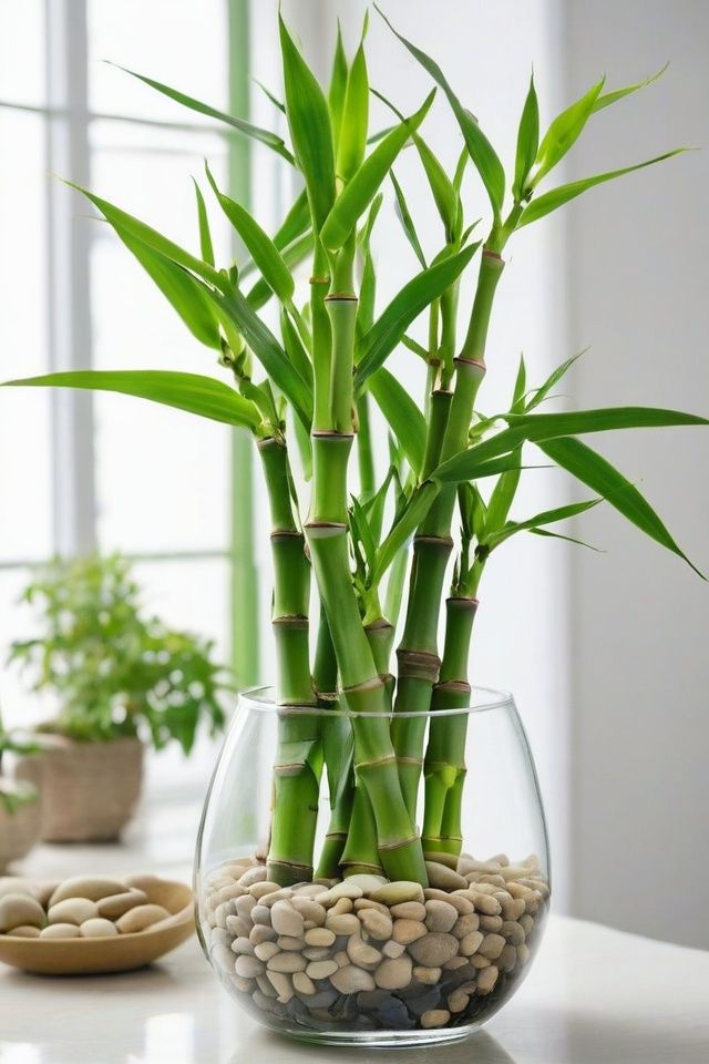Feng Shui bamboo plant for abundance