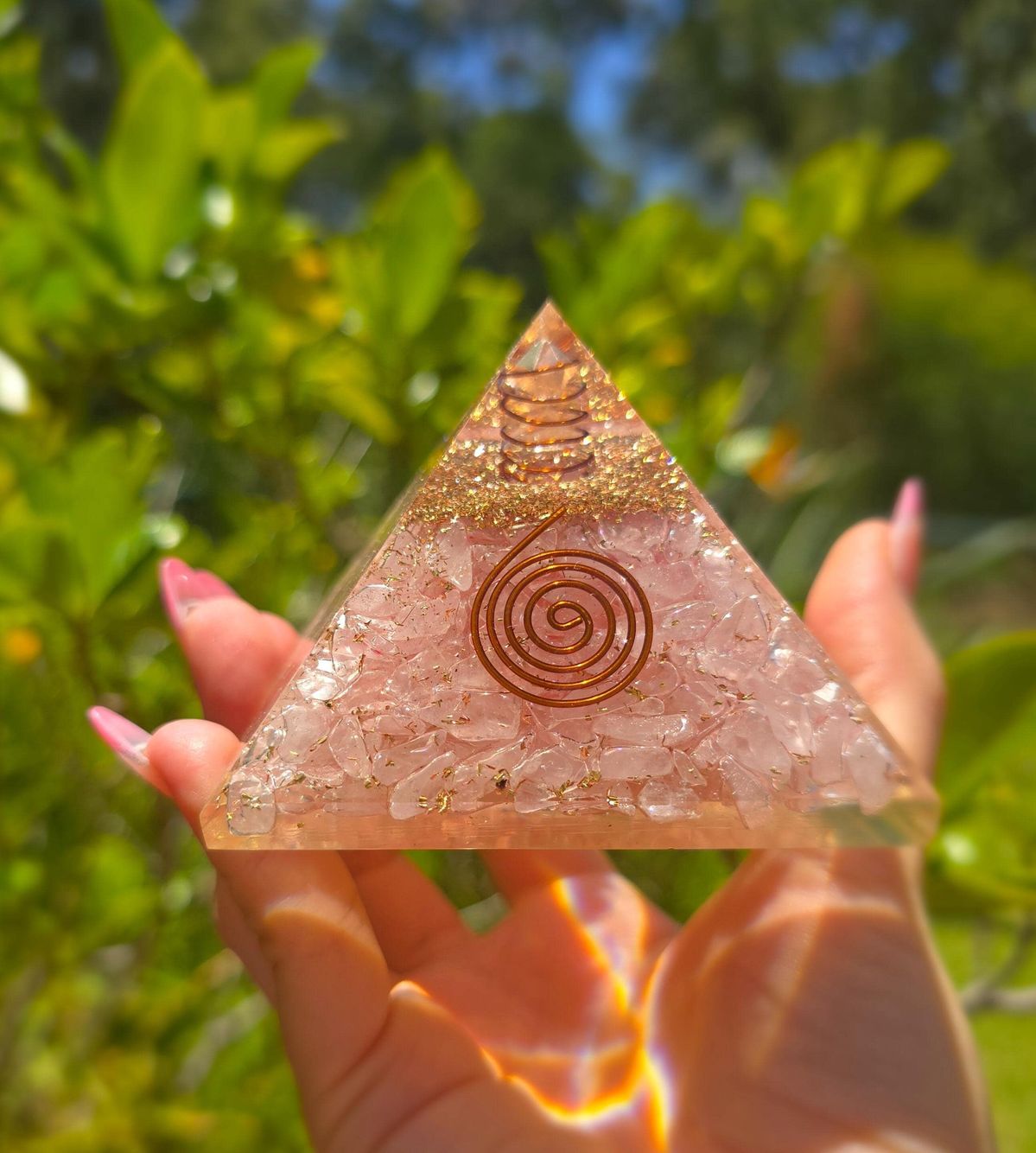 Rose Quartz crystal for love energy