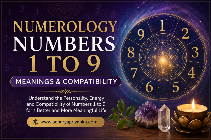 Numerology Numbers 1 to 9