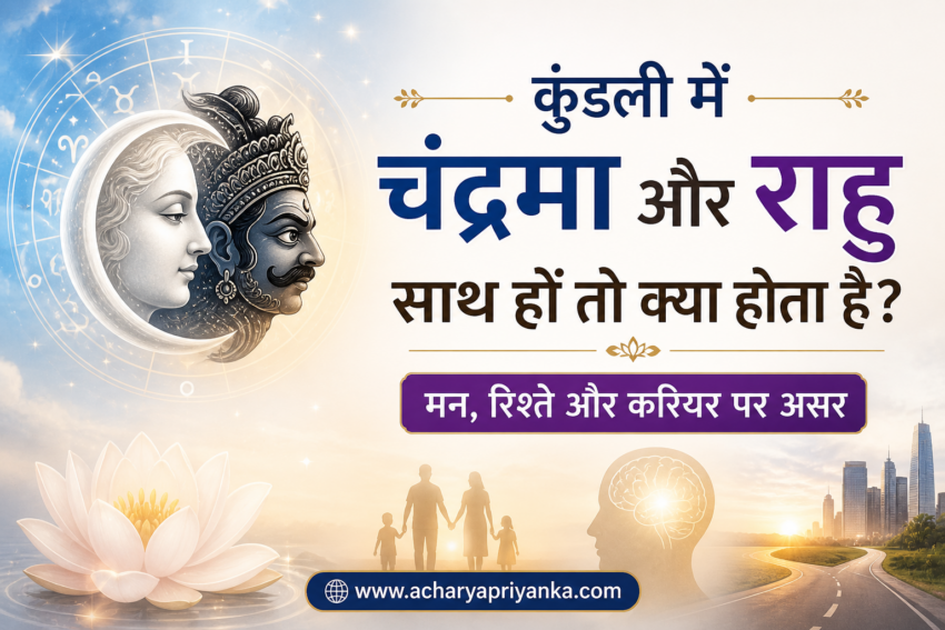 चंद्रमा और राहु की युति