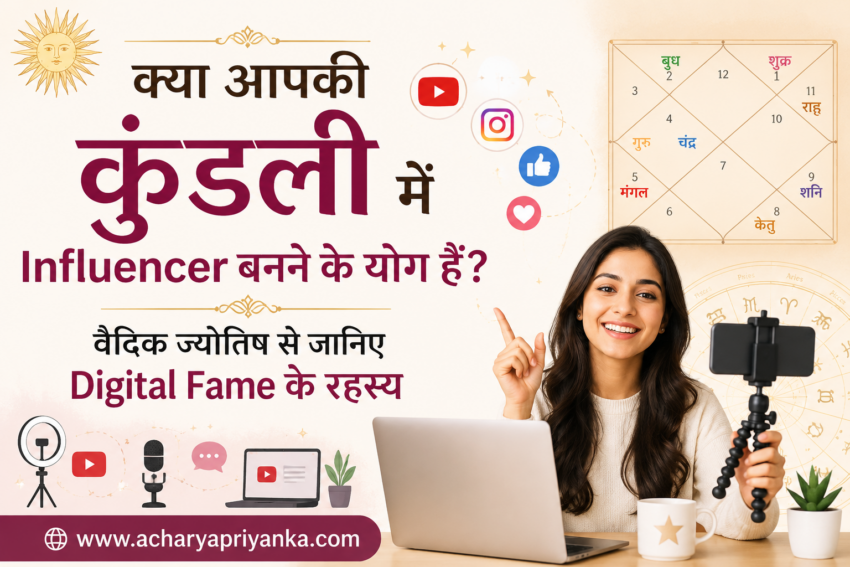 कुंडली में Influencer बनने के योग