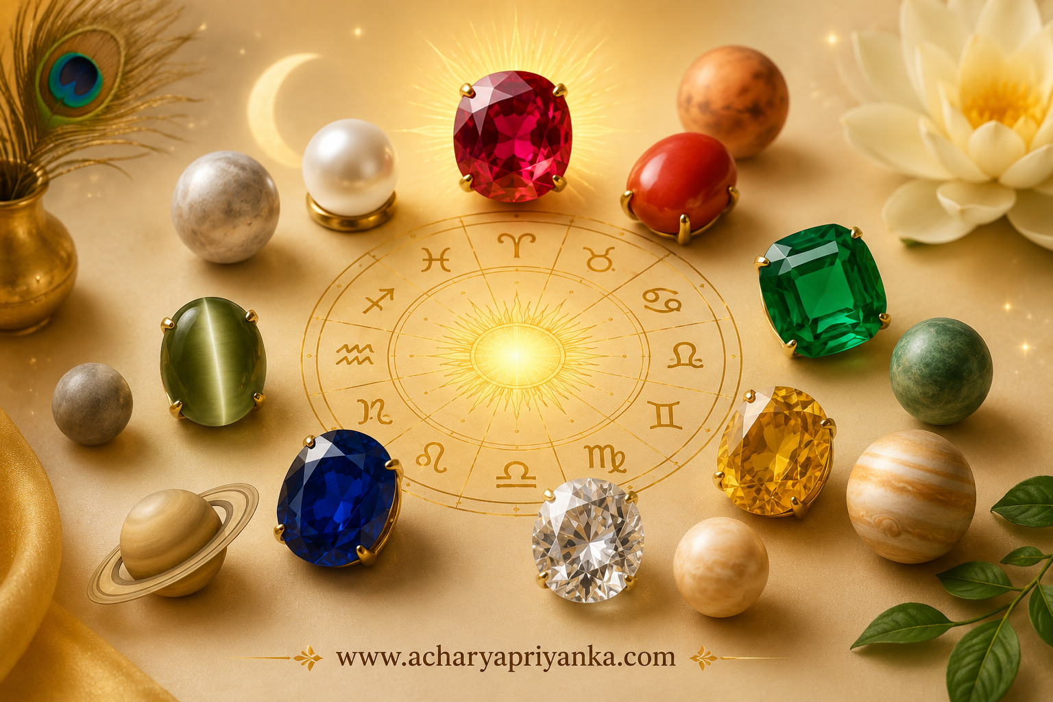 Benefits of Wearing Gemstones According to Your Birth Chart