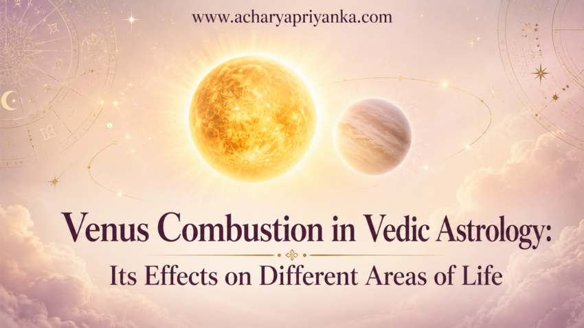 Venus Combustion in Vedic Astrology
